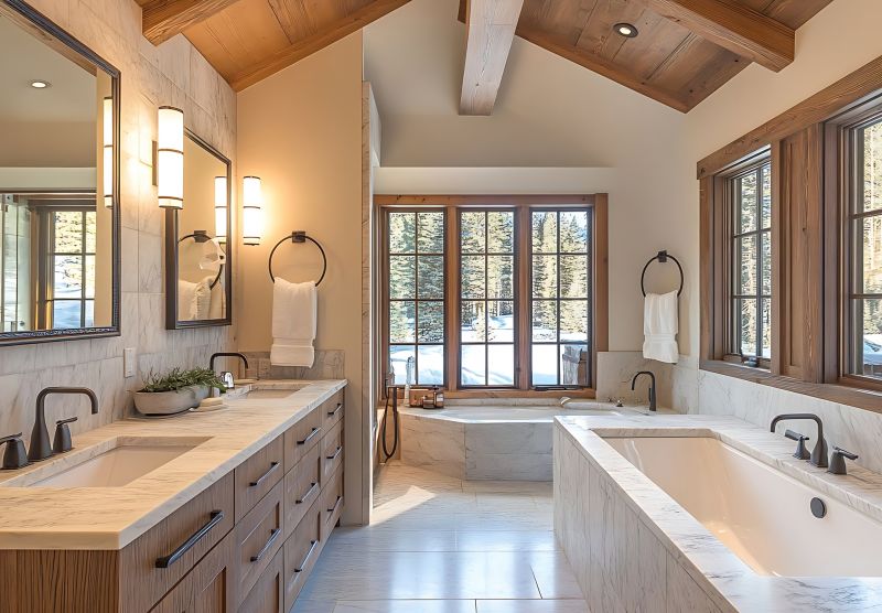 Master Bathroom with Natural Light
